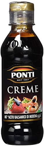 Ponti, Balsamic Vinegar of Modena I.G.P. Glaze, Ideal for All Recipes, Full and Sweet and Sour Taste with Moderate Acidity, 100% Made in Italy, 250 g set von 1787 PONTI
