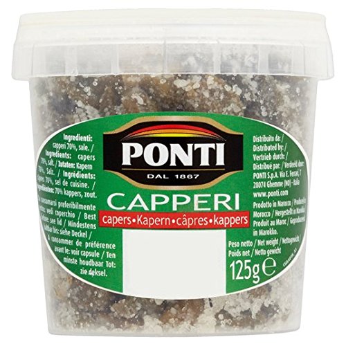 Ponti Kapern In Salz 125g von Ponti