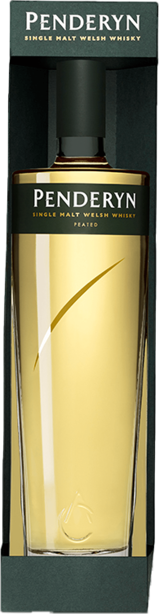 Penderyn Gold Range Peated Single Malt Welsh Whisky Penderyn Gold Range Peated Single Malt Welsh Whisky
