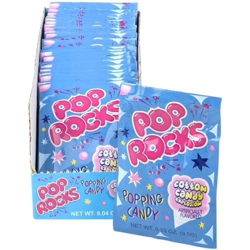 POP ROCKS Popping Candy, Cotton Candy, 24 Count by Pop Rocks von Pop Rocks