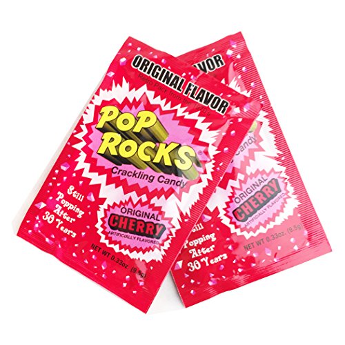 POP ROCKS Popping Candy, Cherry, 24 Count POP ROCKS Popping Candy, Cherry, 24 Count von Pop Rocks