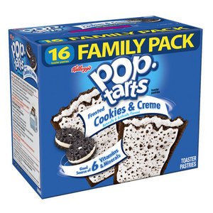 Pop-Tarts Gebäck, gefrostet, Kekse und Creme, 16 Stück von Pop Tarts