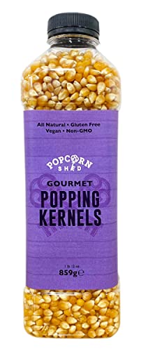 Popcorn Mais - Kernel Flasche 859 g, Machen Sie Ihr eigenes Popcorn, vegan, glutenfrei, gentechnikfreie Maiskerne Popcorn Mais - Kernel Flasche 859 g, Machen Sie Ihr eigenes Popcorn, vegan, glutenfrei, gentechnikfreie Maiskerne von Popcorn Shed
