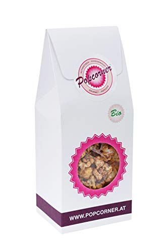 Popcorner Pure Milk Organic - 80g - Bio Popcorn mit Milchschokolade. Zartschmelzende Schokoladengenuss aus 100% Alpenmilch. von Popcorner