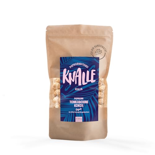 Popkornditorei Knalle GmbH Popkorn mit Tonkabohne Geschmack und Kokos - süß und knusprig - Kino Snacks » Popcorn besser als im Kino « Karamell Süßigkeit 100g Popkornditorei Knalle GmbH Popkorn mit Tonkabohne Geschmack und Kokos - süß und knusprig - Kino Snacks » Popcorn besser als im Kino « Karamell Süßigkeit 100g von Popkornditorei Knalle