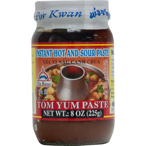 POR KWAN - Instant Sour Sop (Tom Yum) Paste - Multipack (12 X 225 GR) von Por Kwan
