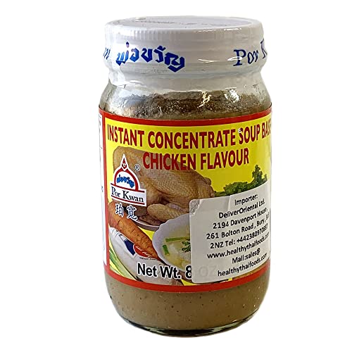 Por Kwan Suppenbasis Konzentrat mit Huhngeschmack 225g von Por Kwan