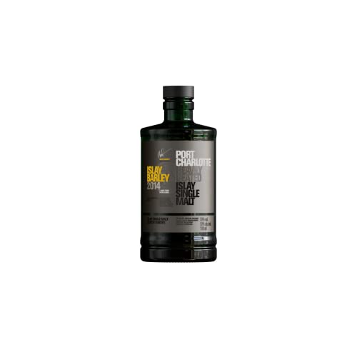 Port Charlotte Islay Barley 2014 – Der schottische, 7 Jahre gereifte Single Malt Whisky von der Hebriden-Insel Islay mit Torfnote und 50% vol. Alkohol (1 x 0,7l) von Port Charlotte