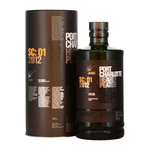 Port Charlotte SC:01 Heavily Peated Islay Single Malt 2012 55,2% Vol. 0,7l in Tinbox von Port Charlotte