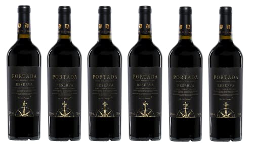 6x 0,75l - 2020er - Portada - Reserva - Shiraz & Cabernet Sauvignon - Vinho Regional Lisboa - Portugal - Rotwein trocken von Portada