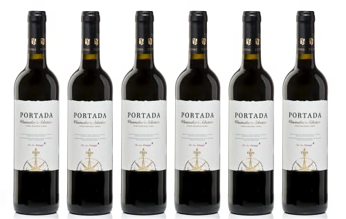 6x 0,75l - 2021er - Portada - Tinto - Winemaker's Selection - Vinho Regional Lisboa - Portugal - Rotwein trocken von Portada