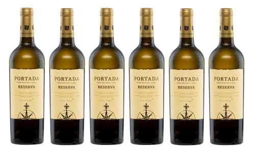 6x 0,75l - 2022er - Portada - Reserva Branco - Vinho Regional Lisboa - Portugal - Weißwein trocken von Portada