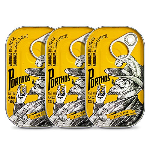 Sardinen in Olivenöl | Vintage Line | 3x125g | Porthos | Portugal Sardinen in Olivenöl | Vintage Line | 3x125g | Porthos | Portugal von Porthos