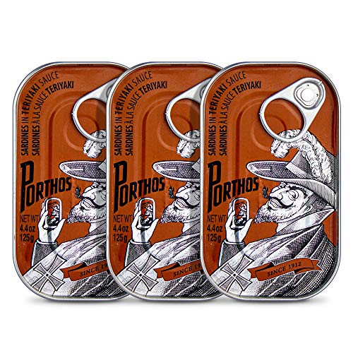 Sardines in Teriyaki Sauce | Vintage Line | 3x125g | Porthos | Portugal Sardines in Teriyaki Sauce | Vintage Line | 3x125g | Porthos | Portugal von Porthos