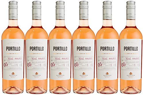 Portillo by Bodegas Salentein Malbec Rosé, 6er Pack (6 x 750 ml) von Salentein