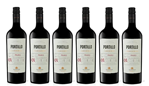 6x 0,75l - Portillo - Malbec - Valle de Uco - Mendoza - Argentinien - Rotwein trocken von Portillo