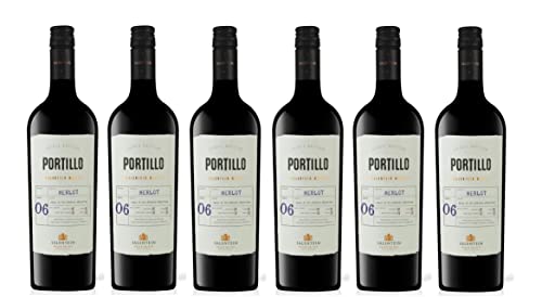 6x 0,75l - Portillo - Merlot - Valle de Uco - Mendoza - Argentinien - Rotwein trocken von Portillo
