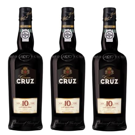 3x 0,75l - Porto Cruz - Tawny Port - 10 years old - Vinho do Porto D.O.P. - Portugal - Portwein süß 3x 0,75l - Porto Cruz - Tawny Port - 10 years old - Vinho do Porto D.O.P. - Portugal - Portwein süß von Porto Cruz