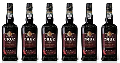 6x 0,75l - Porto Cruz - Ruby Port - Vinho do Porto D.O.P. - Portugal - Portwein süß von Porto Cruz