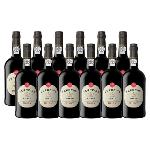 Portwein Ferreira Ruby - Dessertwein - 12 Flaschen von Porto Ferreira