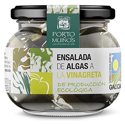 Algensalat in Vinaigrette 160g Glas von Porto Muiños