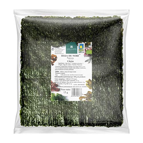 Meeresalgen NORI geröstet für Sushi BIO 15g - Porto Muinos Meeresalgen NORI geröstet für Sushi BIO 15g - Porto Muinos von Porto Muiños