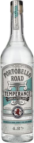 Portobello Road TEMPERANCE Lower Alcohol Spirit Gin, 700 ml von Portobello Road