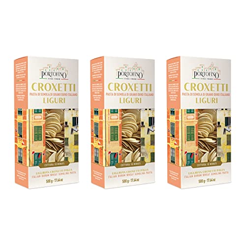 Portofino Fine Food - Croxetti Ligurian - Traditionelle ligurische Nudeln - 3 x 500 g Portofino Fine Food - Croxetti Ligurian - Traditionelle ligurische Nudeln - 3 x 500 g von Portofino Fine Food