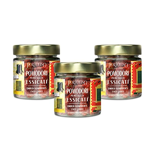 Portofino Fine Food - Getrocknete Tomaten Erste Wahl - 3 x 80 g von Portofino Fine Food