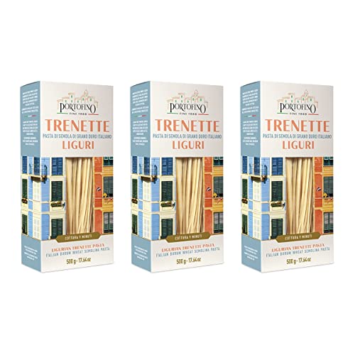 Portofino Fine Food - Trenette Ligurian - Traditionelle ligurische Nudeln - 3 x 500 g von Portofino Fine Food