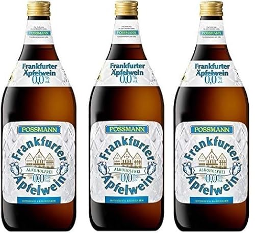 Possmann Apfelwein Alkoholfrei 3 x 1,0 Liter inkl. 0,45€ MEHRWEG Pfand Possmann Apfelwein Alkoholfrei 3 x 1,0 Liter inkl. 0,45€ MEHRWEG Pfand von Possmann