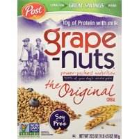 Post Grape-nuts Cereal, 20.5-ounce Boxes the Original (Pack of 4) by N/A von Post