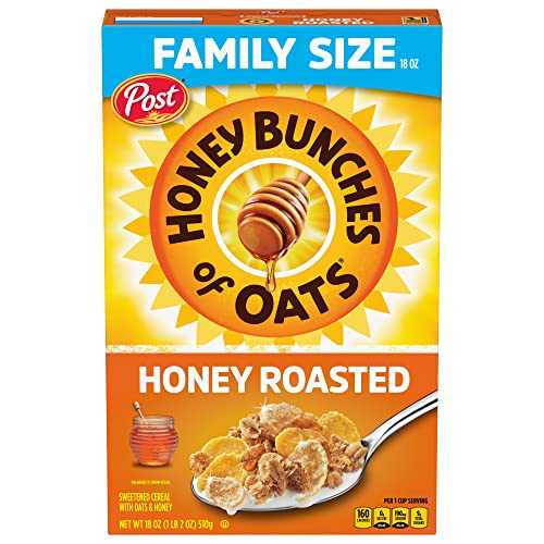 Honey Bunches of Oats Cereal - Honey Roasted - Frühstücks Zerialien, Honig Ge... von Post
