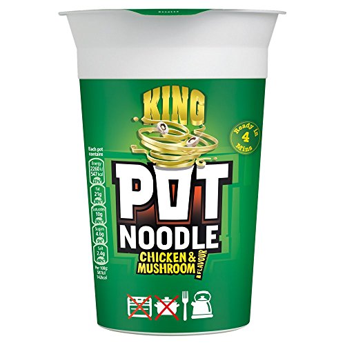 Pot Noodle King Size Huhn & Pilz (12 x 1) von Pot Noodle