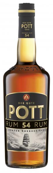 Der Gute Pott Echter Übersee Rum 54% Vol. von Pott