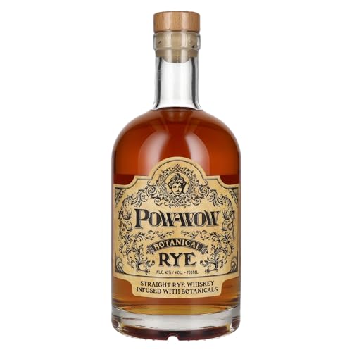 Pow-Wow Botanical RYE Straight Rye Whiskey 45% Vol. 0,7l von Pow-wow