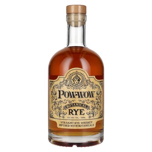 Pow-Wow Botanical RYE Straight Rye Whiskey 45% Vol. 0,7l von Pow - Wow Whiskey