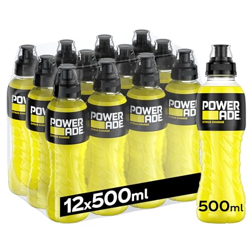 12x Powerade Limone Bevanda energetica Energiegetränk Zitrone 50 cl von Powerade