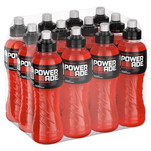 Powerade Blood Orange , 12er Pack (12 x 500 ml) (ohne Pfand, Lieferung nur nach Österreich) von Powerade