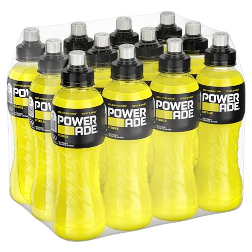 Powerade Citrus Charge - Drink isotonische Sport erfrischende Zitrus-Aroma - Flasche 500 ml von Powerade