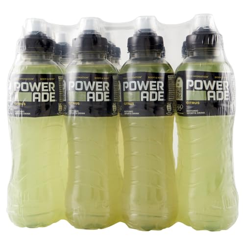 Powerade Citrus Charge - Drink isotonische Sport erfrischende Zitrus-Aroma - Flasche 500 ml von Powerade