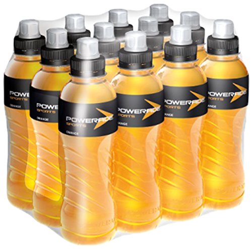 Powerade Sports Orange, Flasche, EINWEG (12 x 500 ml) von Powerade