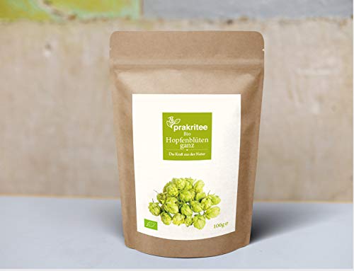 BIO Hopfenblüten ganz 100g | Hopfen | Hopfenblüten ganz | ORGANIC whole | 100g | DE-ÖKO-044 von Prakritee