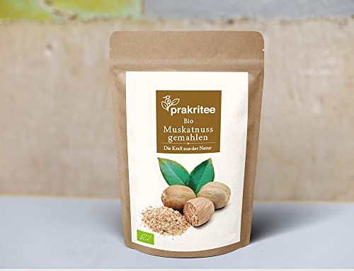 BIO Muskatnuss gemahlen 200g | Muskatnuss | Bio Muskat | ORGANIC Nutmeg grounded | Gewürz | Spices | DE-ÖKO-044 von Prakritee