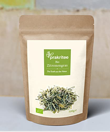 BIO Zitronengras 500g | Zitronengras | Traditionelle Art angebaut | Nachhaltig und biologisch angebaut | ORGANIC Lemongrass | Kräutertee | Herbal tea | DE-ÖKO-044 BIO Zitronengras 500g | Zitronengras | Traditionelle Art angebaut | Nachhaltig und biologisch angebaut | ORGANIC Lemongrass | Kräutertee | Herbal tea | DE-ÖKO-044 von Prakritee