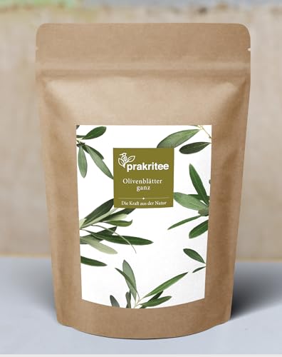 Olivenblätter ganz 100g Nachhaltig angebauten Olivenblätter Tee Herbal Tea Olive leaves whole von Prakritee