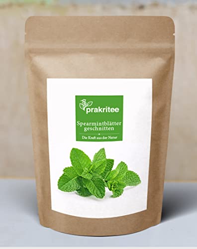 Spearmintblätter 1000g | Kräutertee | Spearmint-Tee | Spearmint leaves cutted | von Prakritee