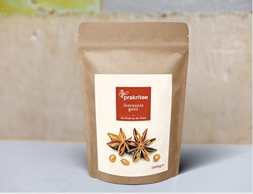 Sternanis ganz 1000g Sternanis Sternanis ganz Anis stars whole von Prakritee