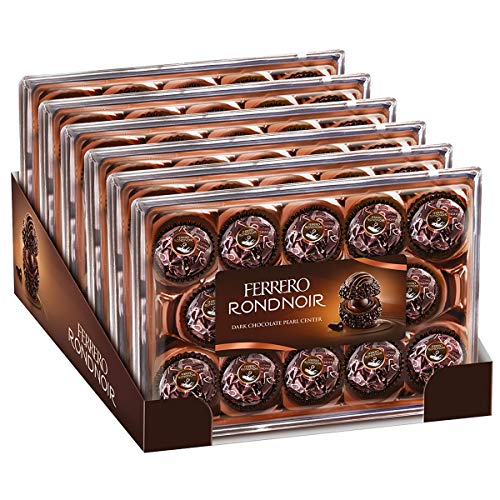 Ferrero Rocher Rondnoir Pralinen aus Zartbitterschokolade 138g 6er Pack von Pralinen