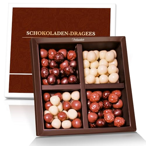 Pralinenbote Genussmanufaktur – Liköre & Destillate in Schokolade aus der Manufaktur, das exklusive Geschenk mit Eierlikör, Cappuccino, Whisky, Rum Kokos, Kirschwasser und Cognac Kugeln Pralinenbote Genussmanufaktur – Liköre & Destillate in Schokolade aus der Manufaktur, das exklusive Geschenk mit Eierlikör, Cappuccino, Whisky, Rum Kokos, Kirschwasser und Cognac Kugeln von Pralinenclub